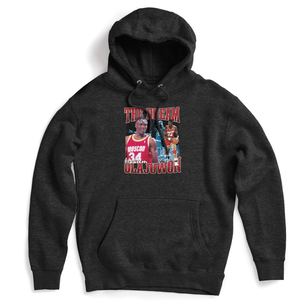Vintage Hakeem Olajuwon The Dream Basketball Legend Signature Retro Shirt