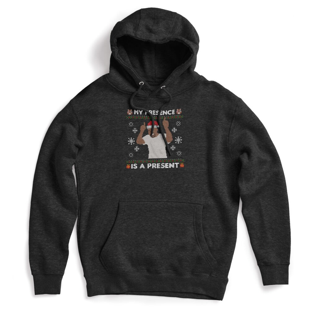 Kanye West Ye Hip Hop Rap Ugly Christmas Sweater My Presence Is A Shirt