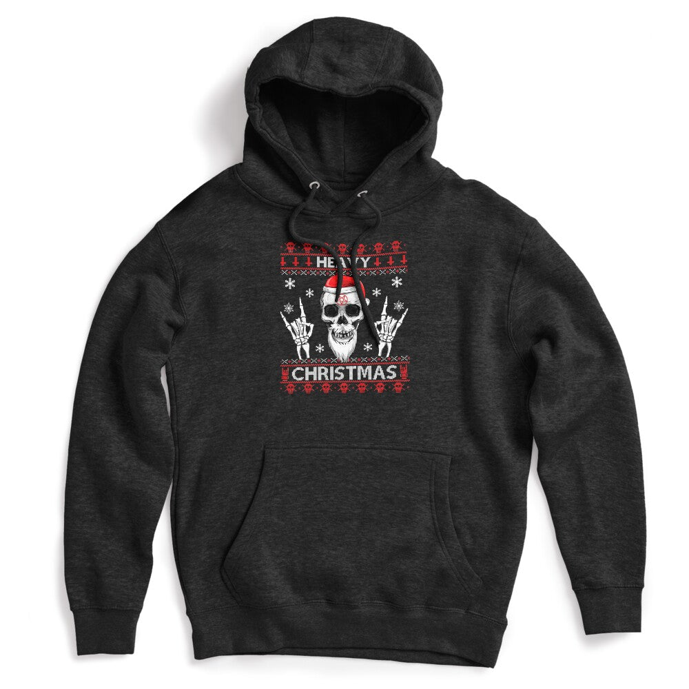HEAVY CHRISTMAS - Ugly Xmas Sweater - HEAVY DEATH BLACK METAL Rocker Shirt