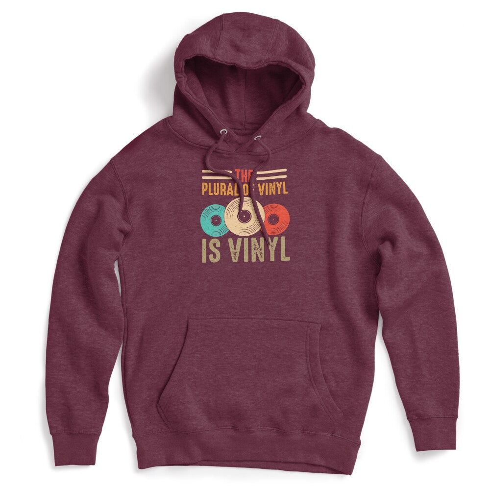 The Plural Of Vinyl Is Vinyl Retro Record Collector Humor Shirt