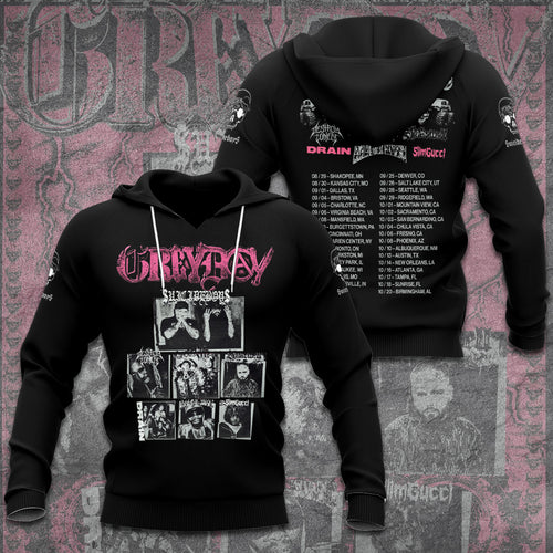 $uicideboy$ Greyday 2026 Tour 3D Apparel – GNE6237