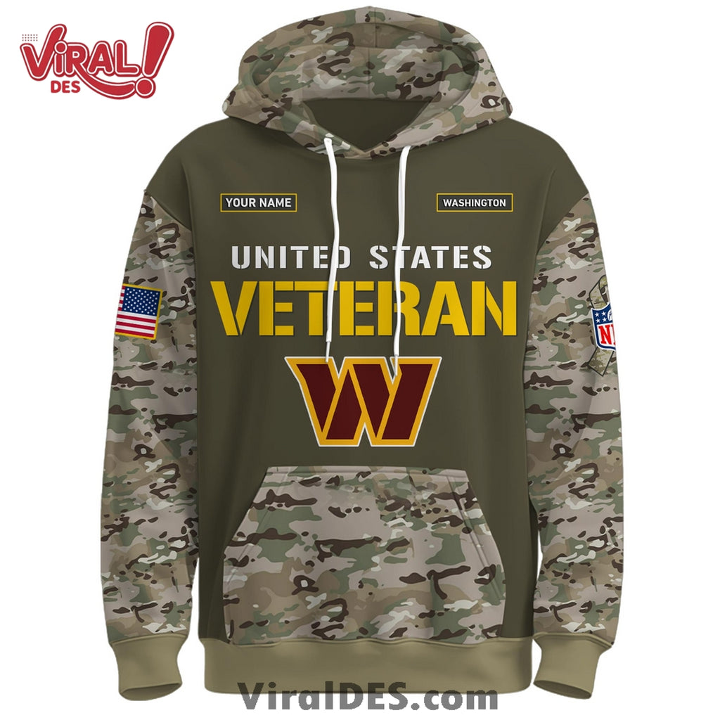 Washington Commanders 2025 Salute to Service Hoodie, Long Pants